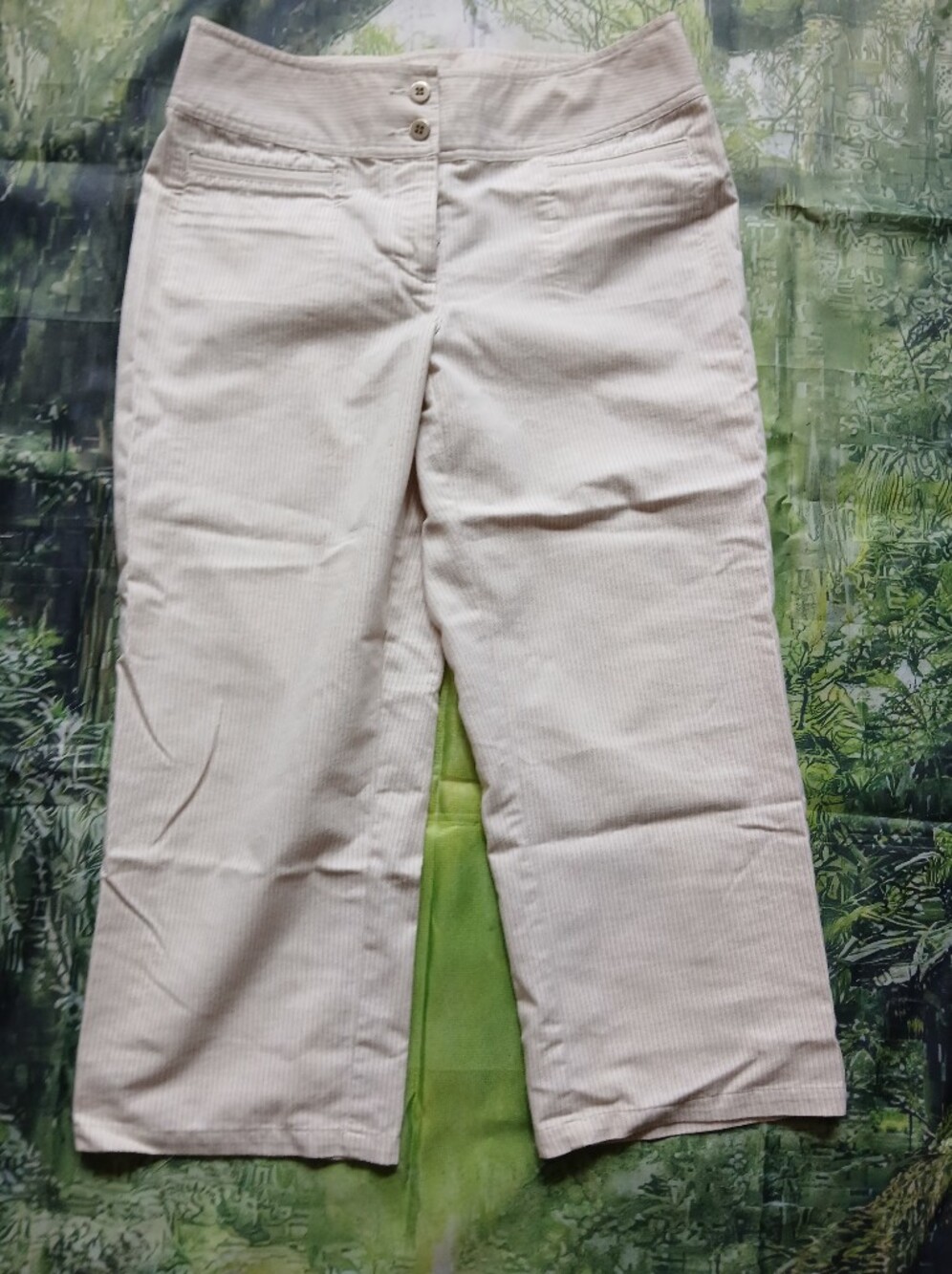 Light Beige Corduroy Pants
